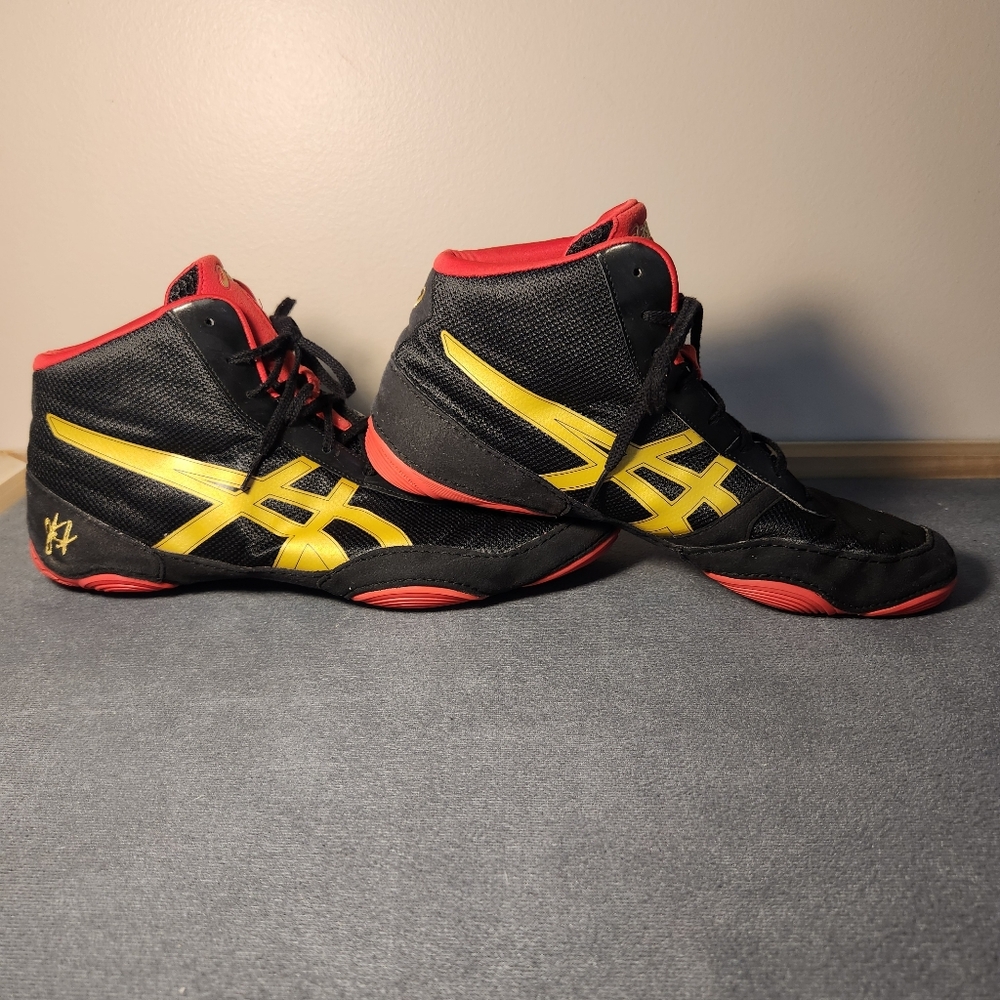 Asics Jordan Burroughs Elite V2.0 Rare Wrestling Shoes Men's 14